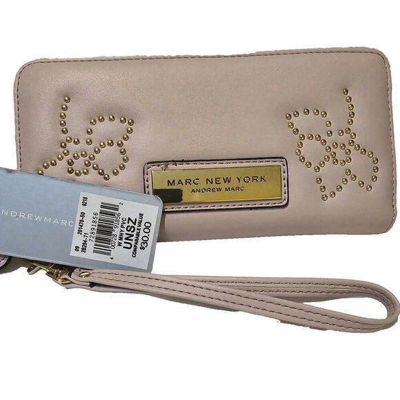 Andrew Marc Handbags - Marc‎ New York Clutch bag Pink New with Tags